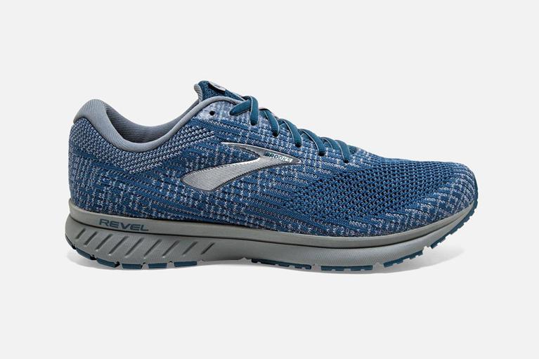 Brooks REVEL 3 Road Running Shoes Mens Canada - Blue (CKD230954)